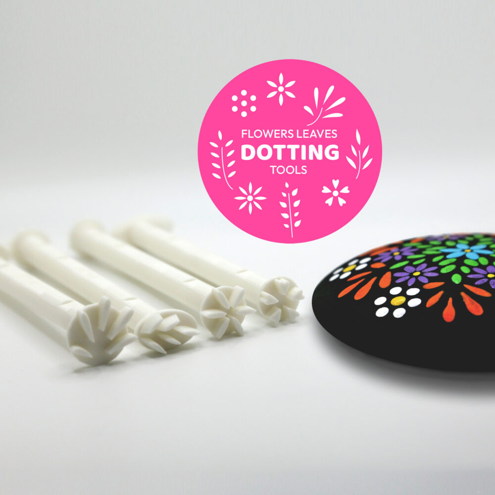 Flowers and Leaves Paint Dotting Tools